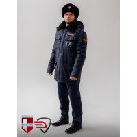 Куртка зимняя "ТРАНСПОРТНАЯ БЕЗОПАСНОСТЬ"