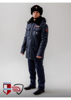 Куртка зимняя "ТРАНСПОРТНАЯ БЕЗОПАСНОСТЬ"