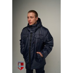 Куртка зимняя "АЛЬФА", цвет синий