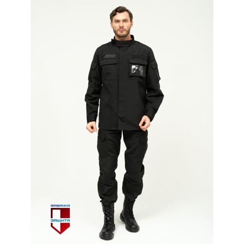 Костюм "НАТО" черный, с липучками