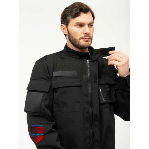 Костюм "НАТО" черный, с липучками