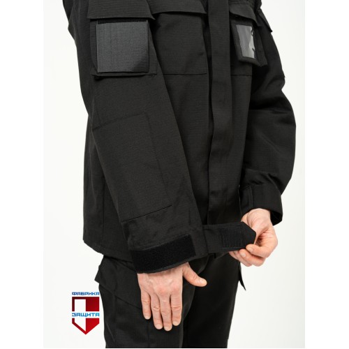 Костюм "НАТО" черный, с липучками