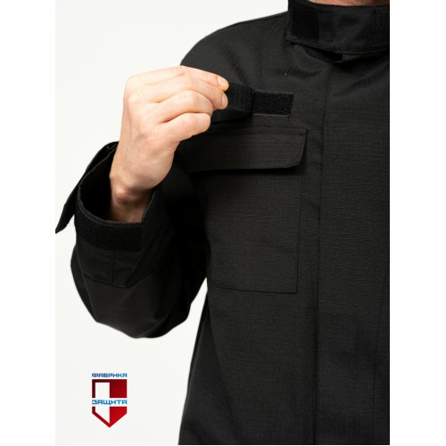 Костюм "НАТО" черный, с липучками