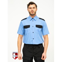 Рубашка форменная для охранника короткий рукав, прямая (в заправку)